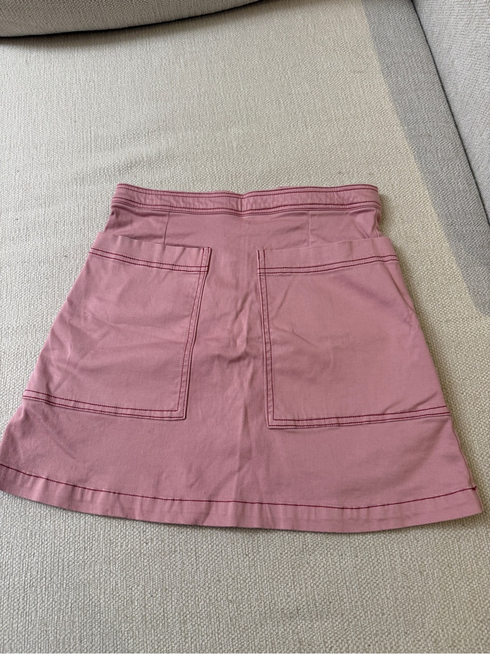 Finders Keepers Pink A-Line Pocket Women's Skirt